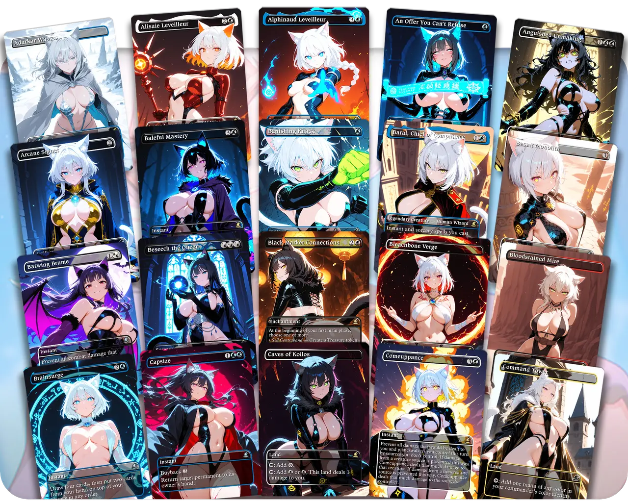 Y'shtola Control Combo | Cat Waifus Theme | Commander Deck