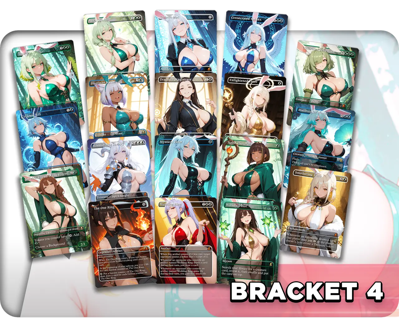 Ms. Bumbleflower Rabbits | Bunny Waifus | Upgrade Sets