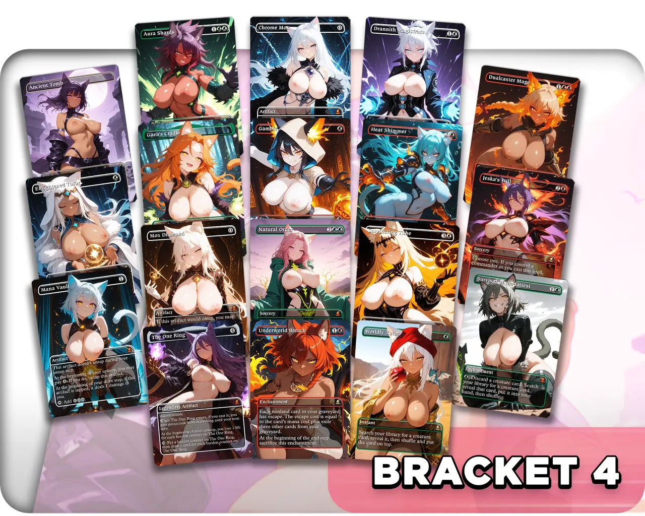 Rin and Seri Tribal | 18+ NSFW | Cat and Dog Waifus | Upgrade Sets