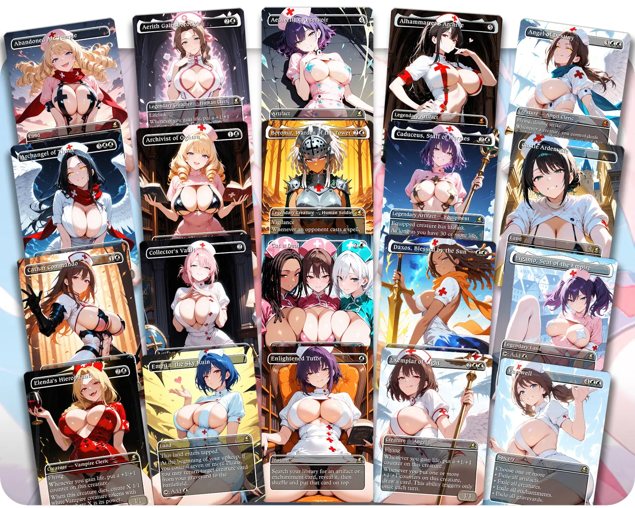 Celestine, the Living Saint | Nurse Waifus | Commander Deck