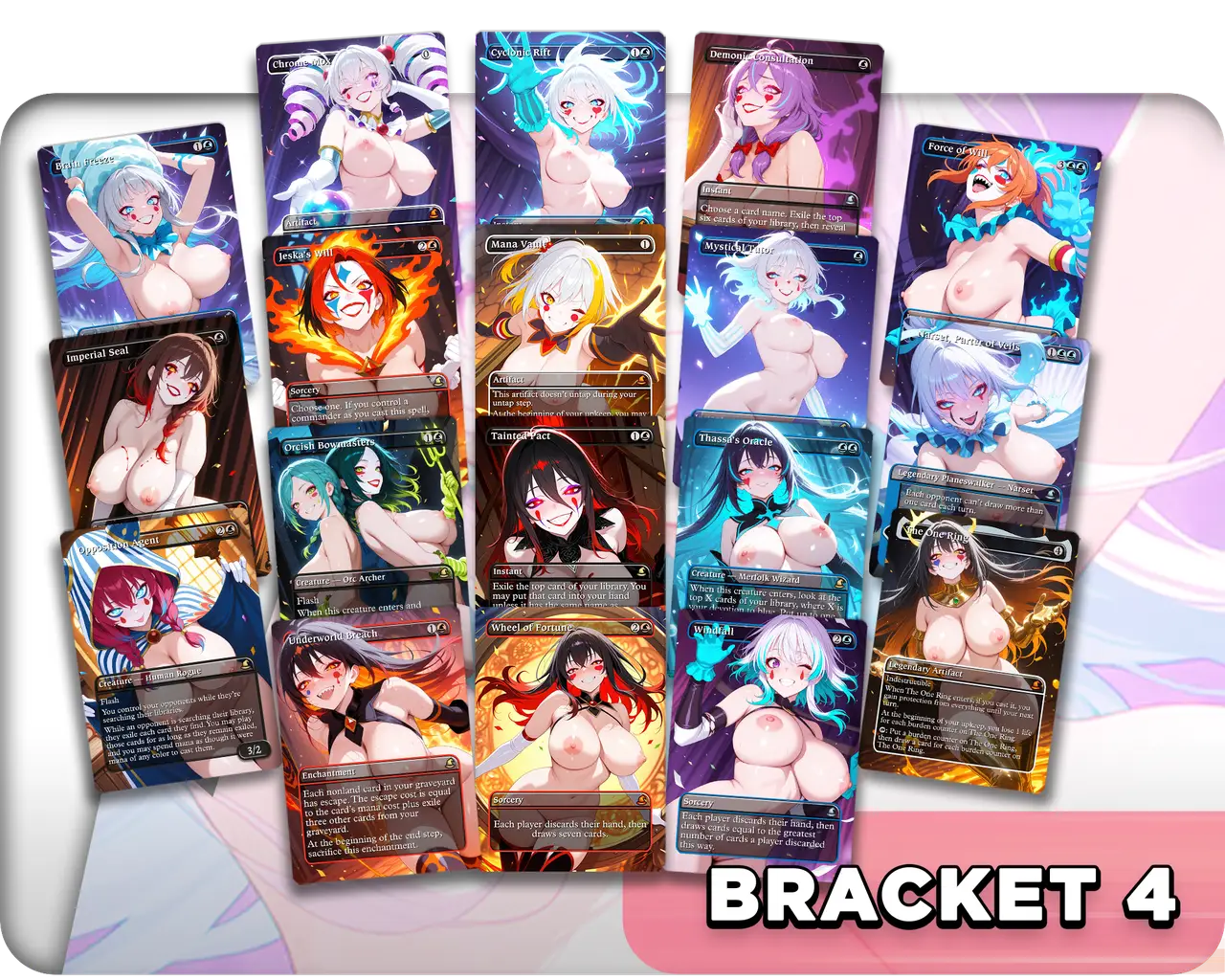Kefka Discard | 18+ NSFW | Clown Waifus | Upgrade Sets