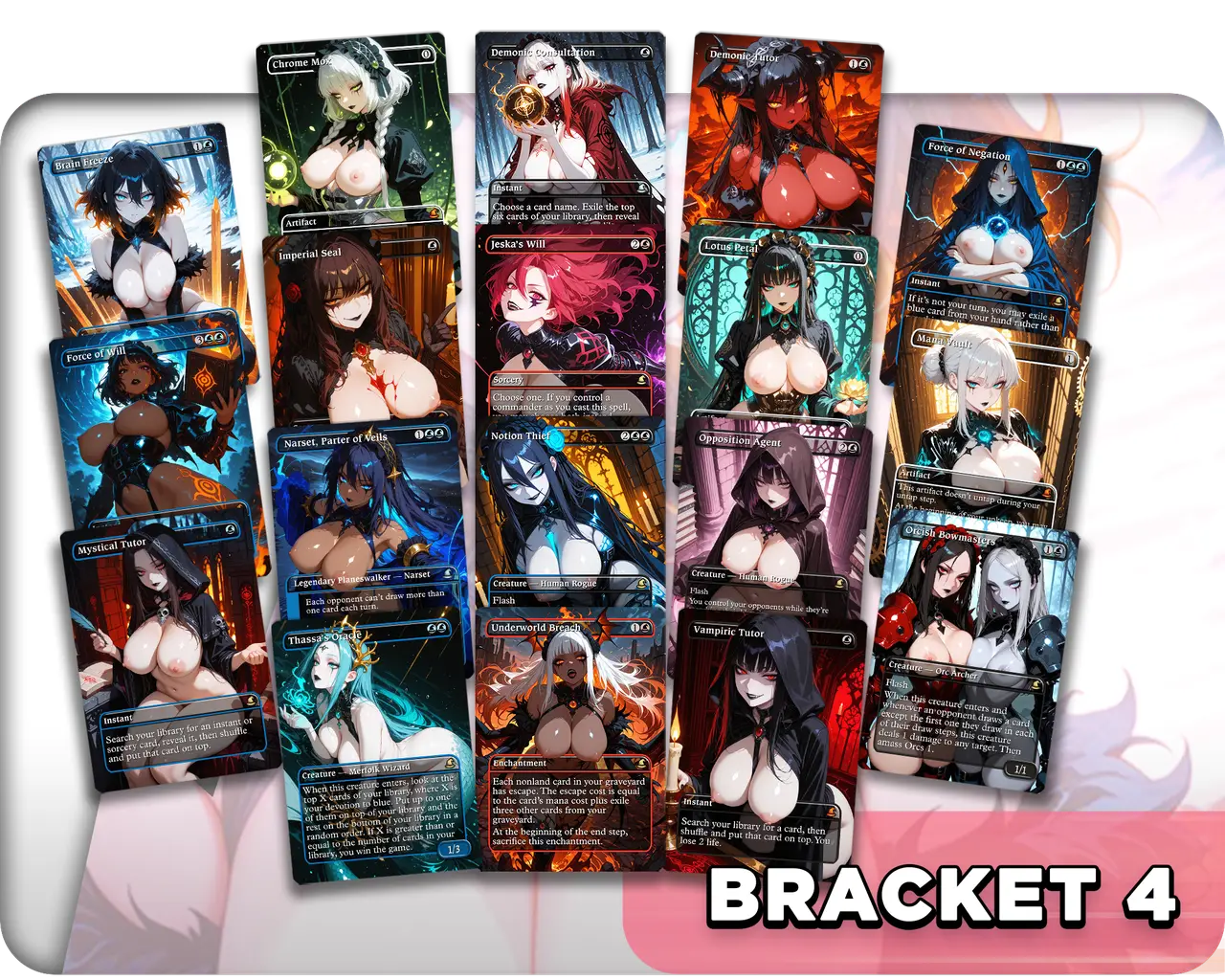 Nekusar Wheel | 18+ NSFW | Goth Waifus | Upgrade Sets