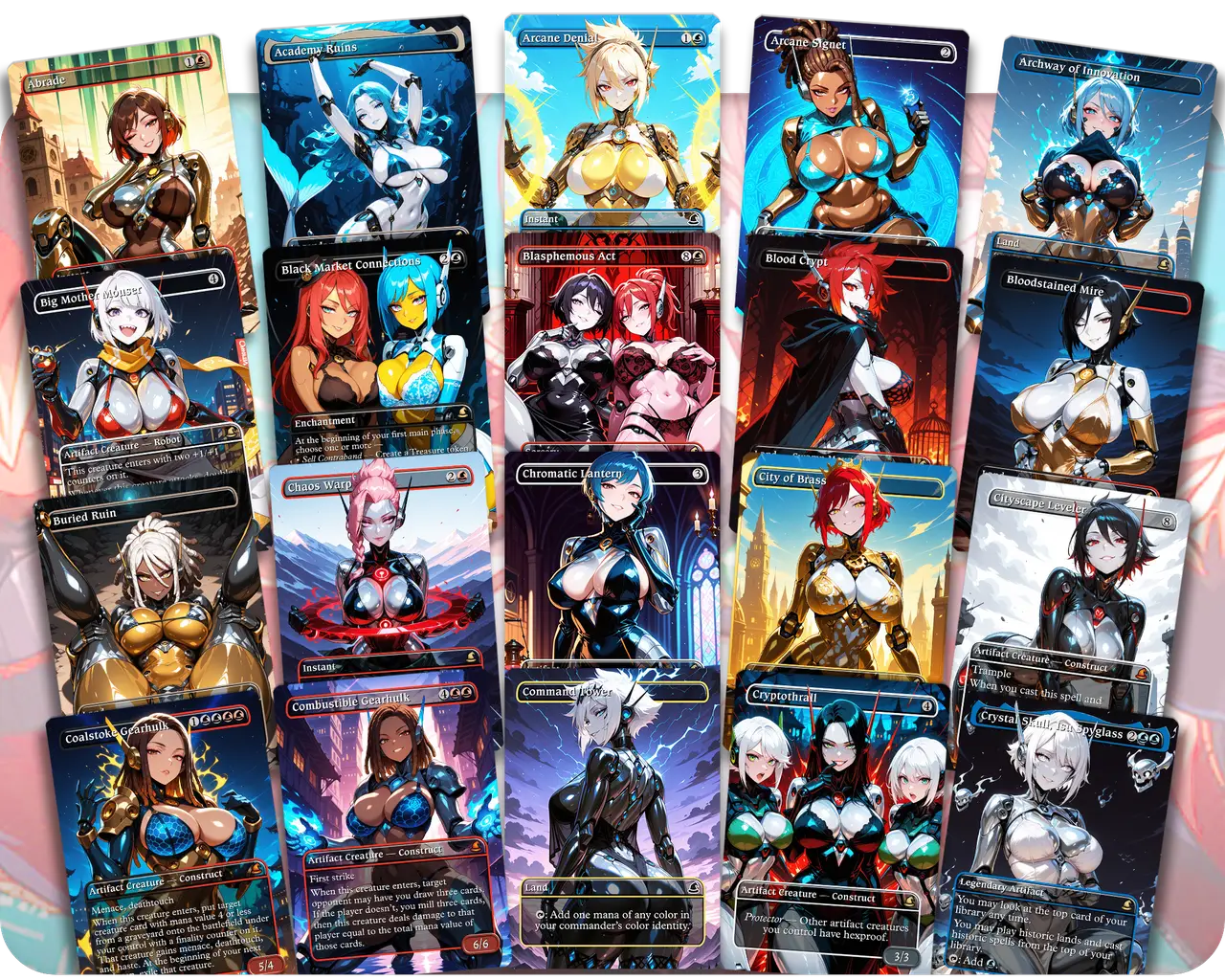 Dr. Eggman | Robot Waifus | Commander Deck