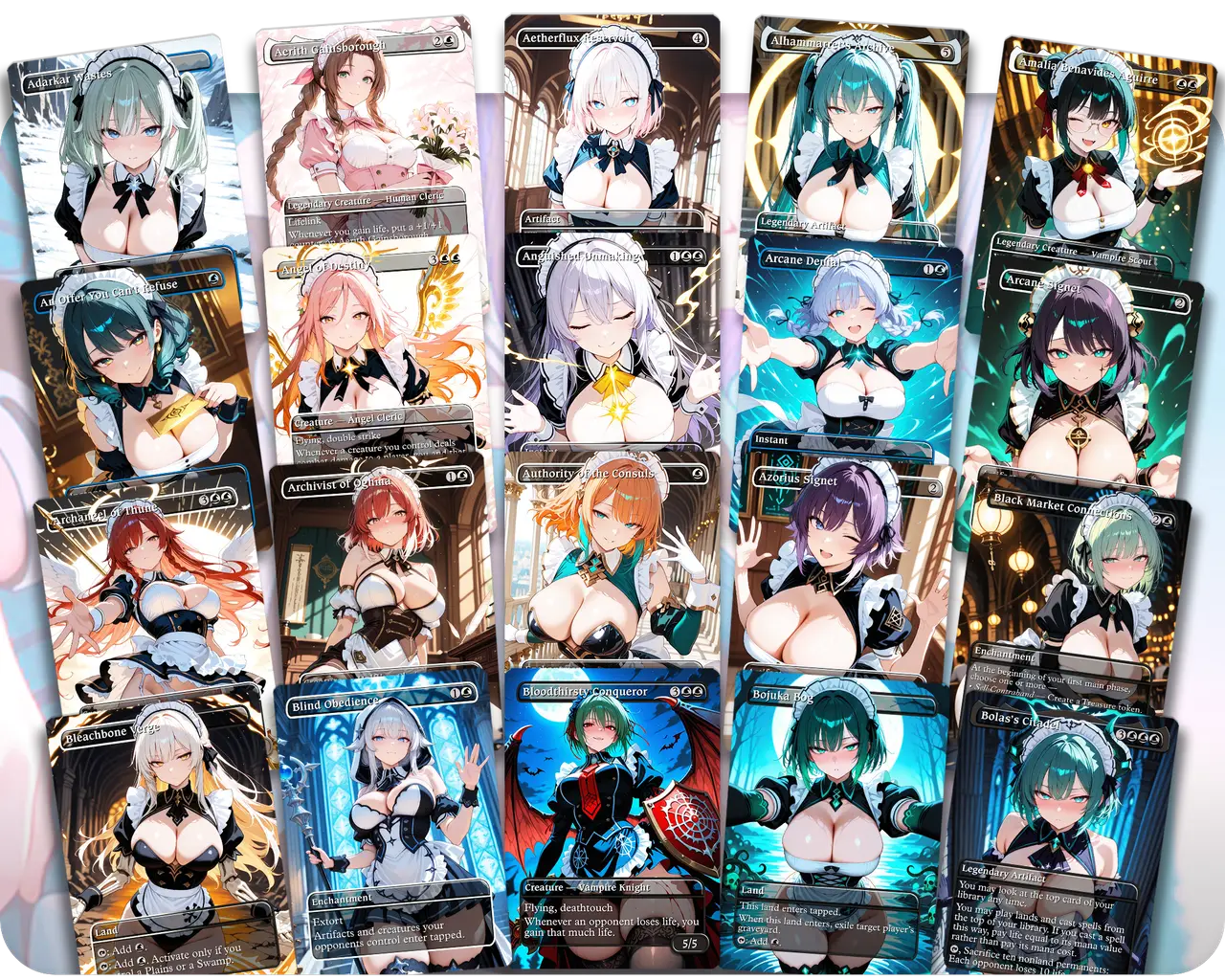 Oloro Time to Cleanup | Maid Waifus | Commander Deck