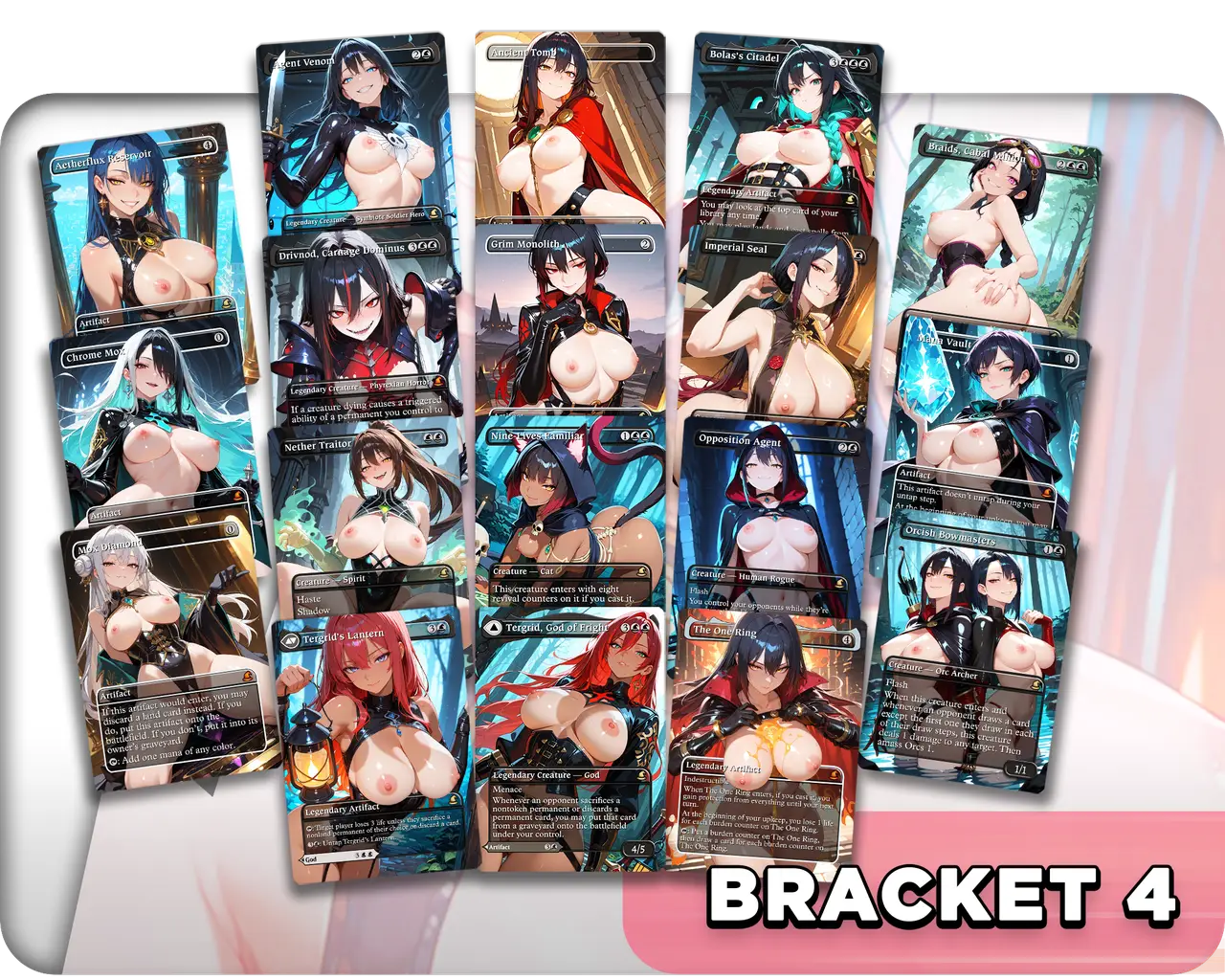 Sephiroth Aristocrats | 18+ NSFW | Evil Waifus | Upgrade Sets