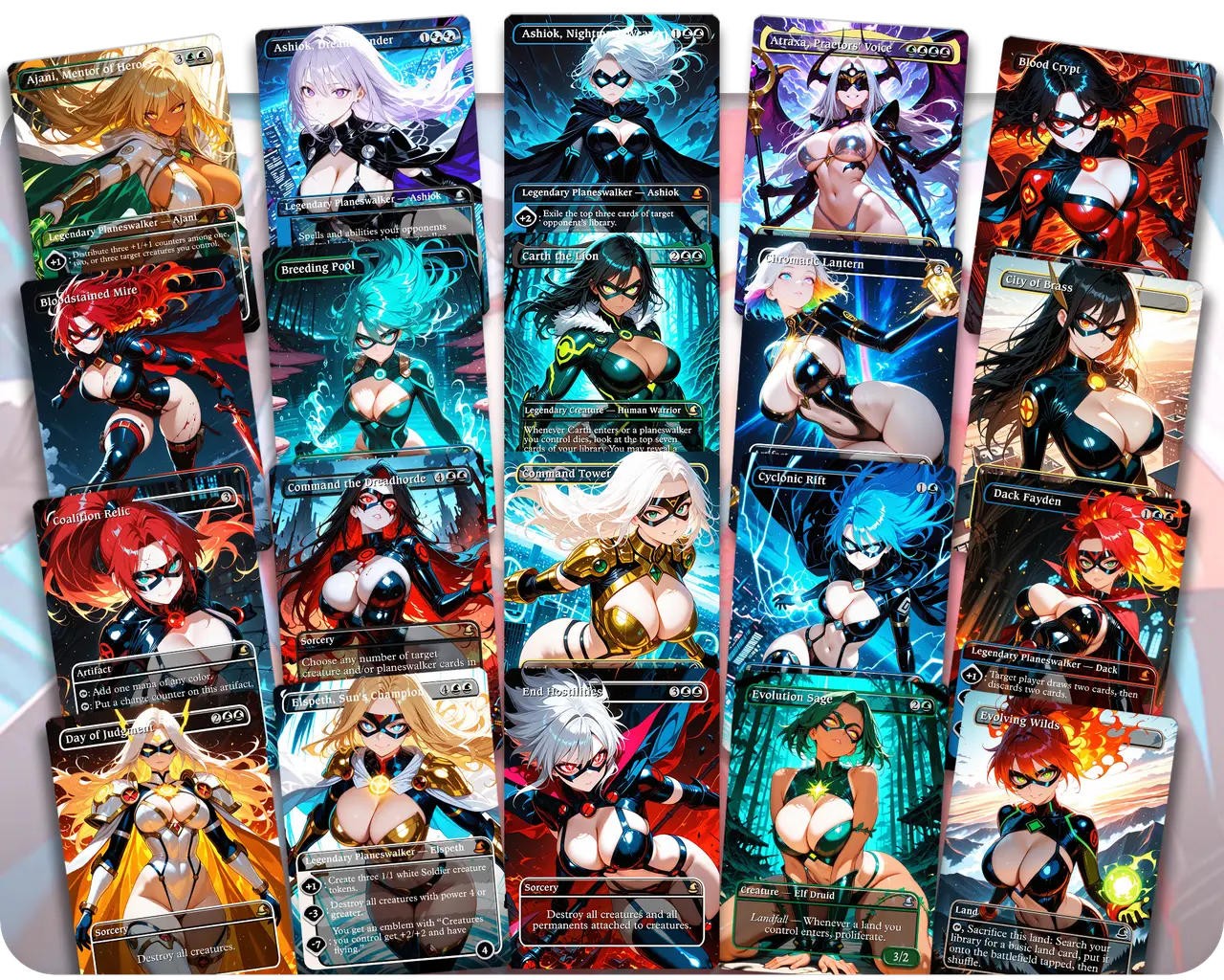 Sisay Superfriends | Superhero Waifus | Commander Deck