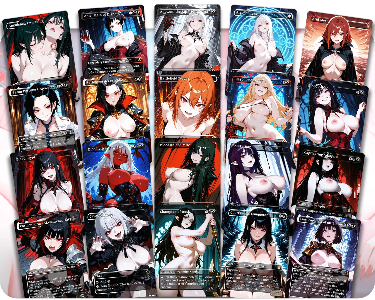 Edgar Markov Tribal | 18+ NSFW | Vampire Waifus | Commander Deck