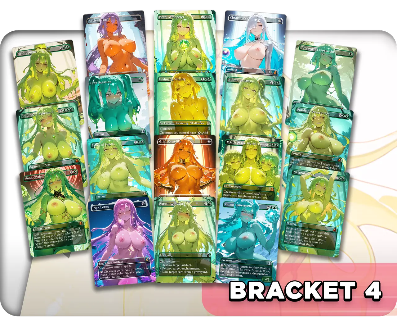 Aeve Ooze Tribal | 18+ NSFW | Slime Waifus | Upgrade Sets