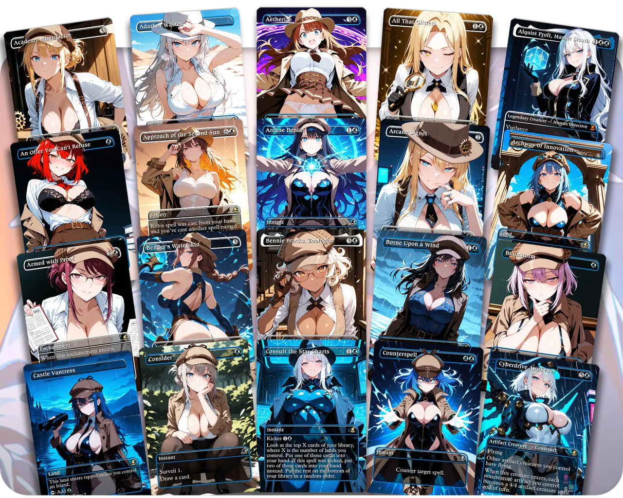 Lavinia, Foil to Conspiracy | Detective Waifus | Commander Deck