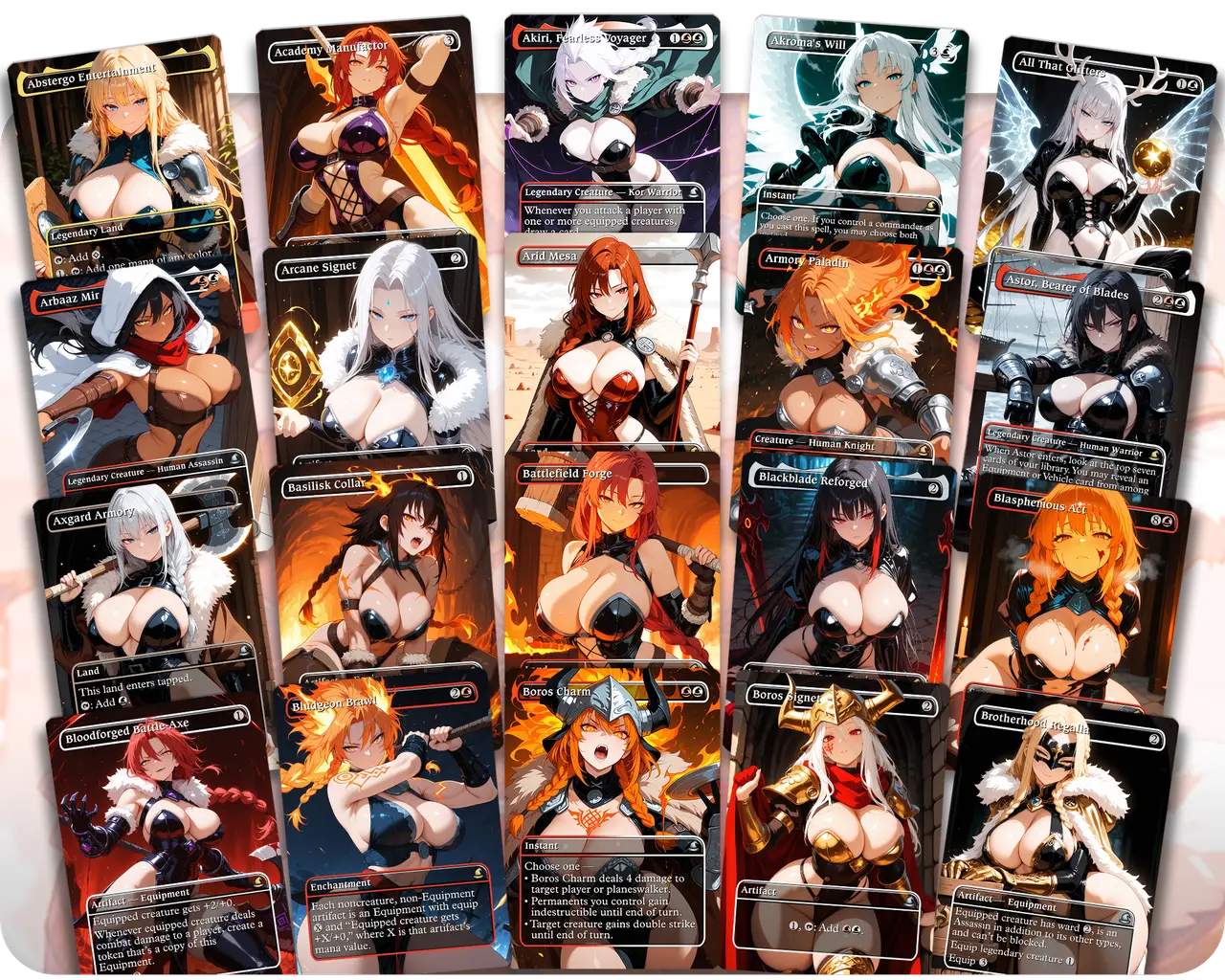 Eivor The Viking Queen | Viking Waifus | Commander Deck