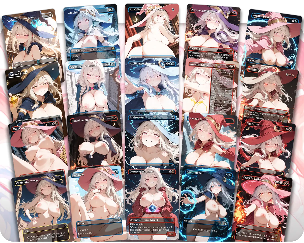Luna Exclusive | 18+ NSFW | Proxywaifus Special | Commander Deck