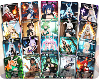 Ms. Bumbleflower Rabbit Tribal | Bunny Waifus Theme | Commander Deck