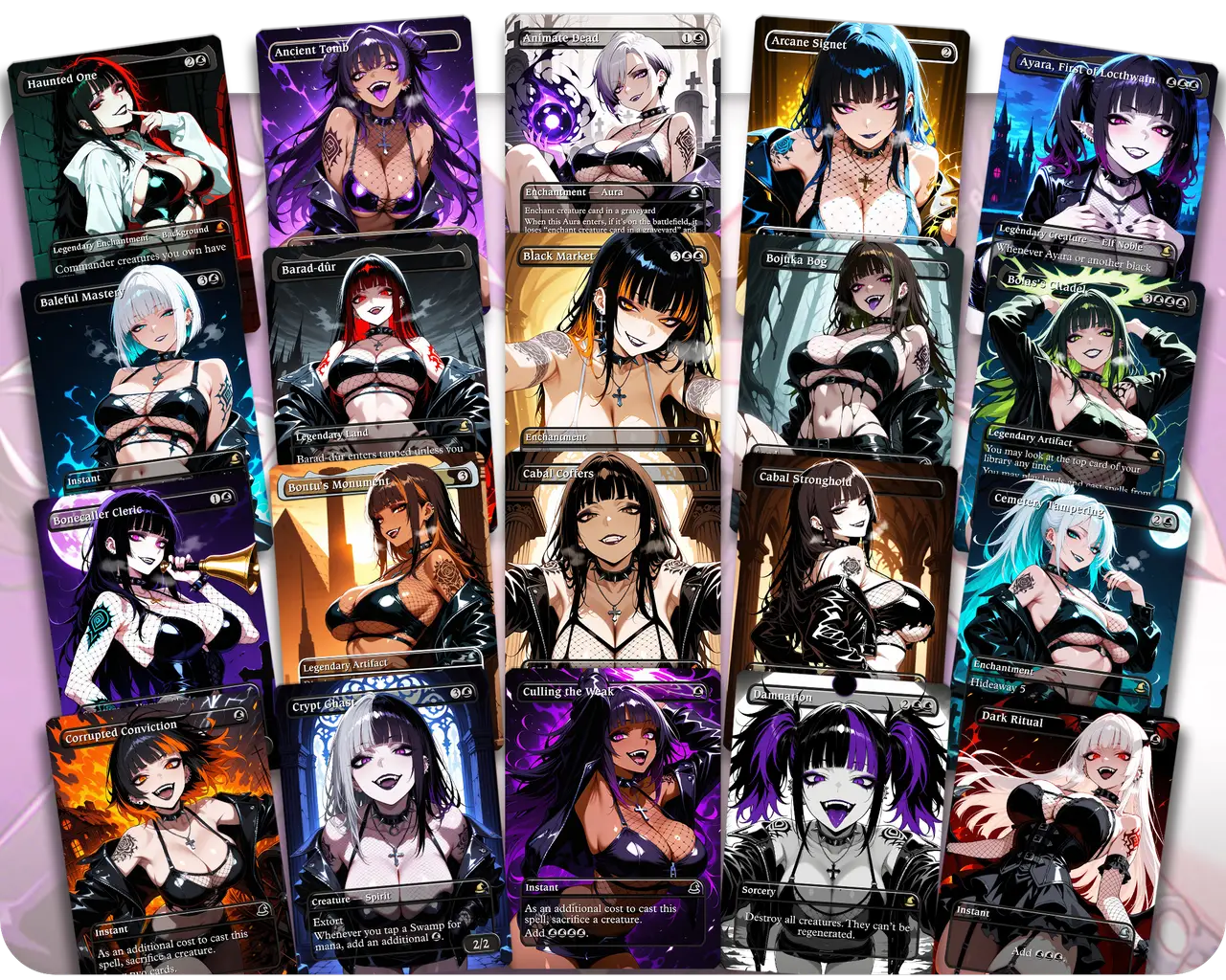 Shadowheart, Dark Justiciar | Alt Goth Waifus | Commander Deck