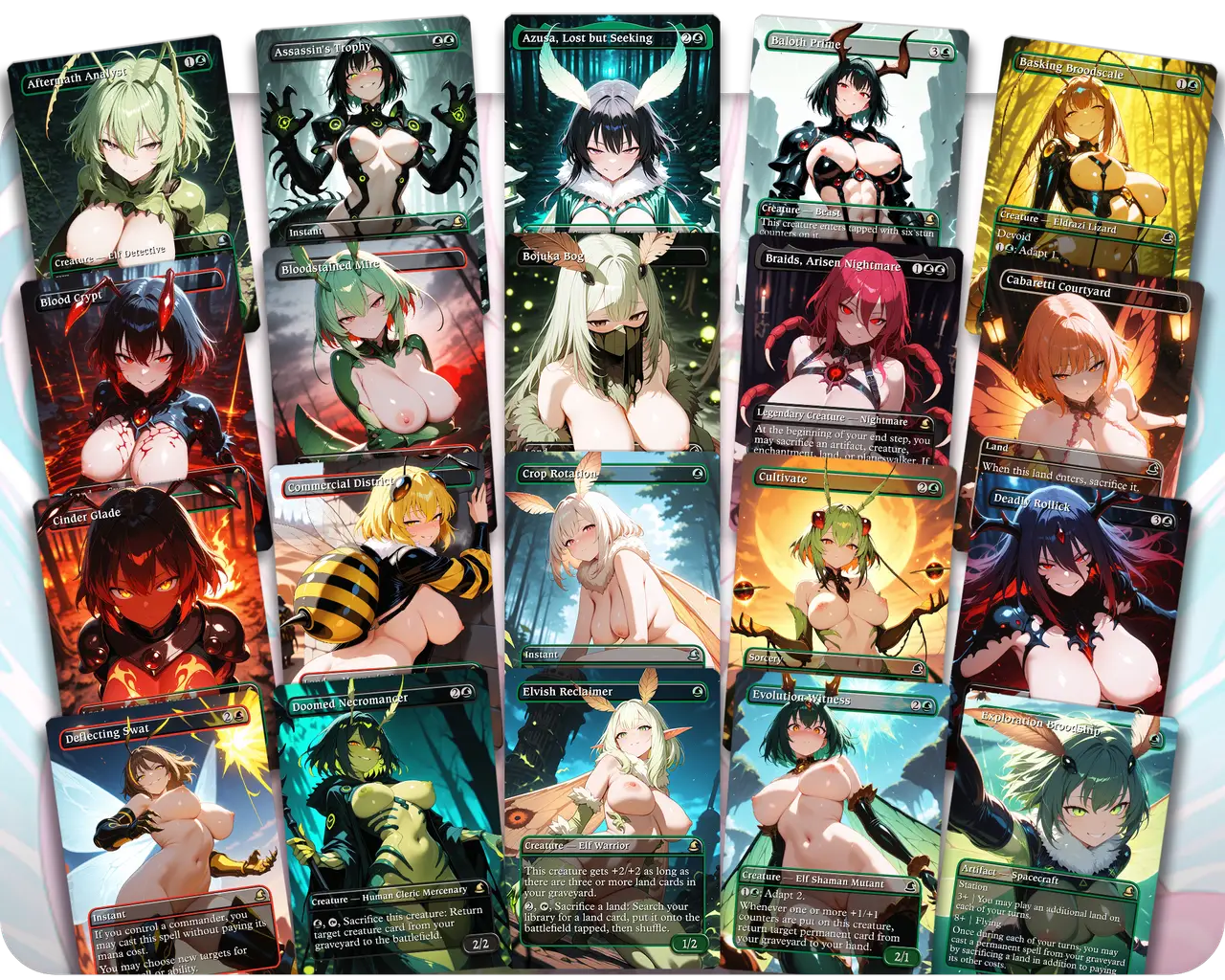 Szarel Landfall | 18+ NSFW | Insect Waifus | Commander Deck