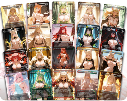 Rin and Seri Tribal | 18+ NSFW | Cat and Dog Waifus | Commander Deck