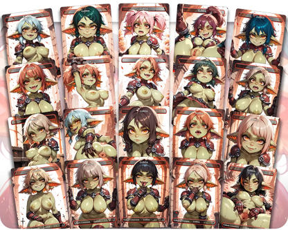 Goblin Token Set | 18+ NSFW (24 Cards)