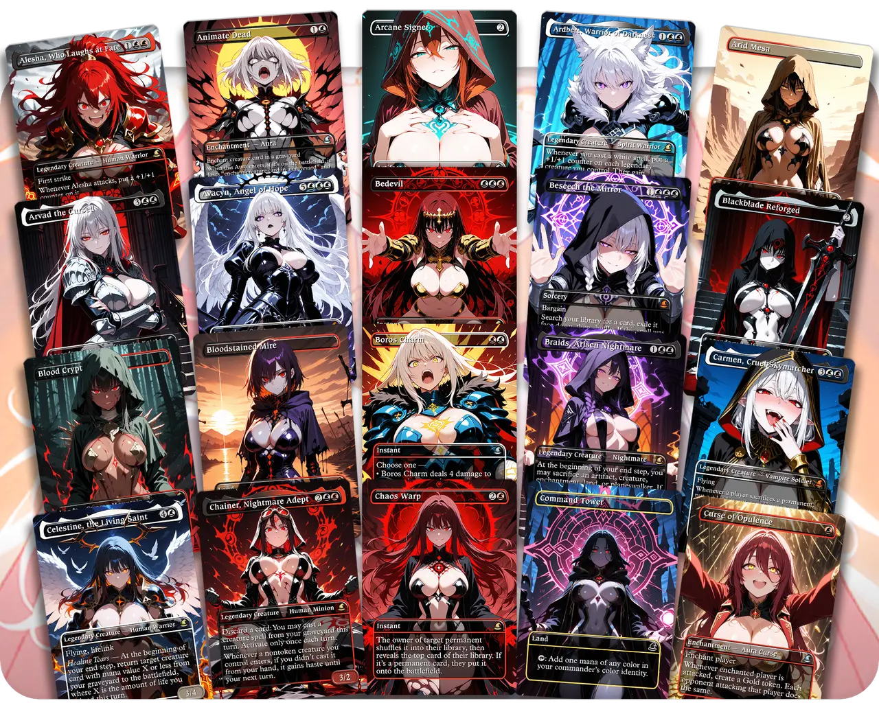Dihada Bearers of the Curse | Cursed Waifus | Commander Deck
