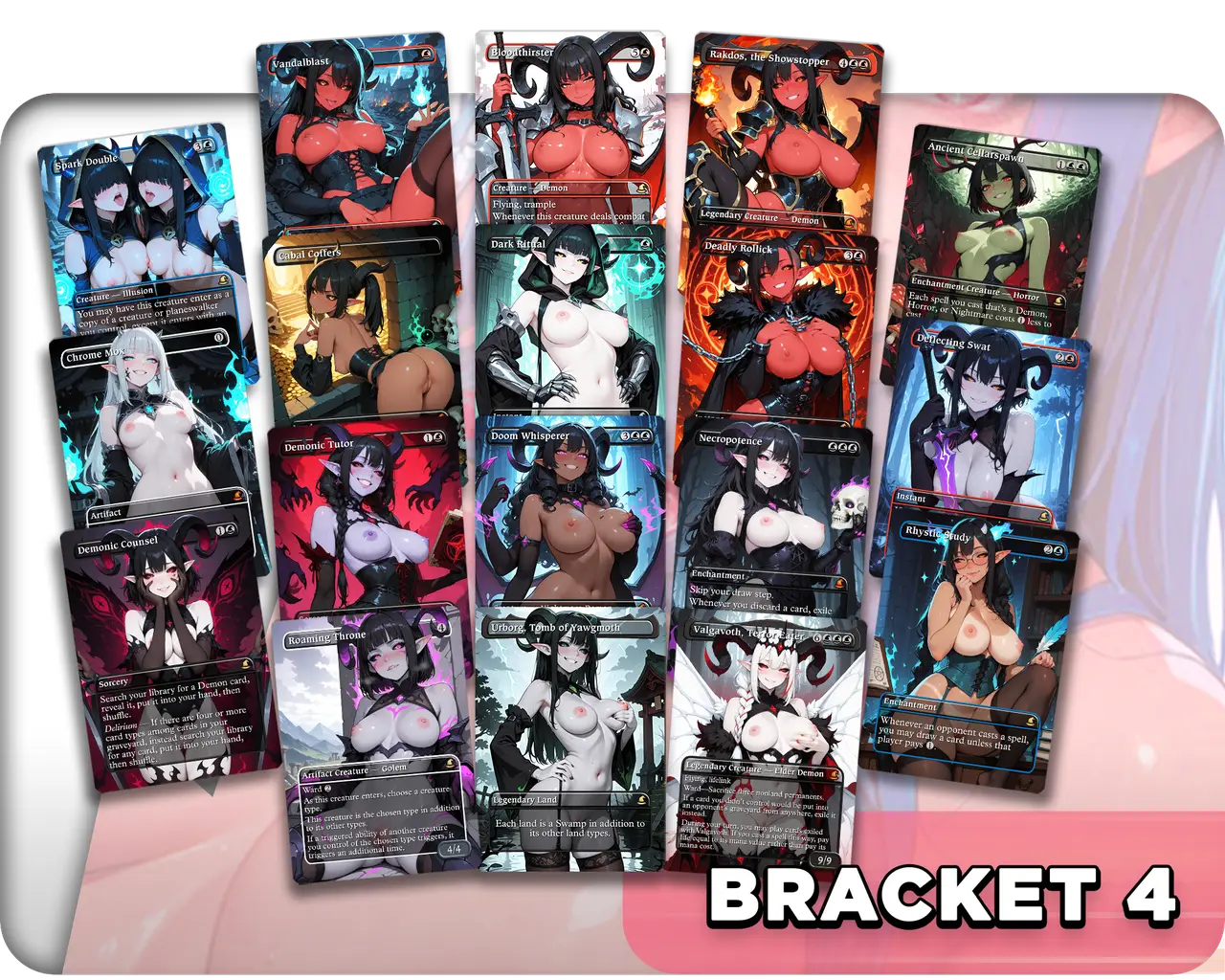 Be'lakor Demon Tribal | 18+ NSFW | Demon Waifus | Upgrade Sets