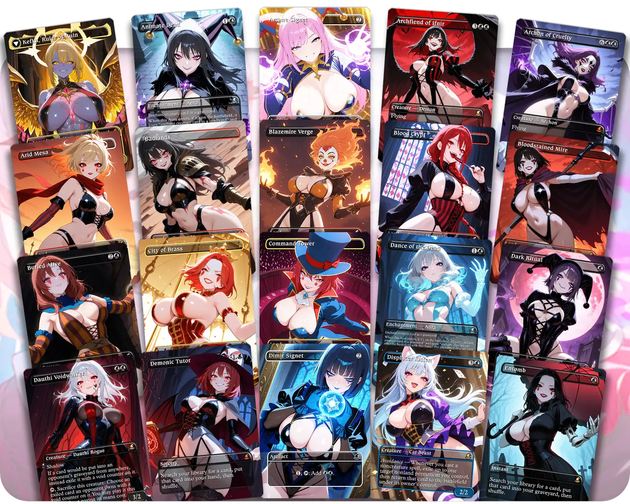 Kefka Discard | Clown Waifus Theme | Commander Deck