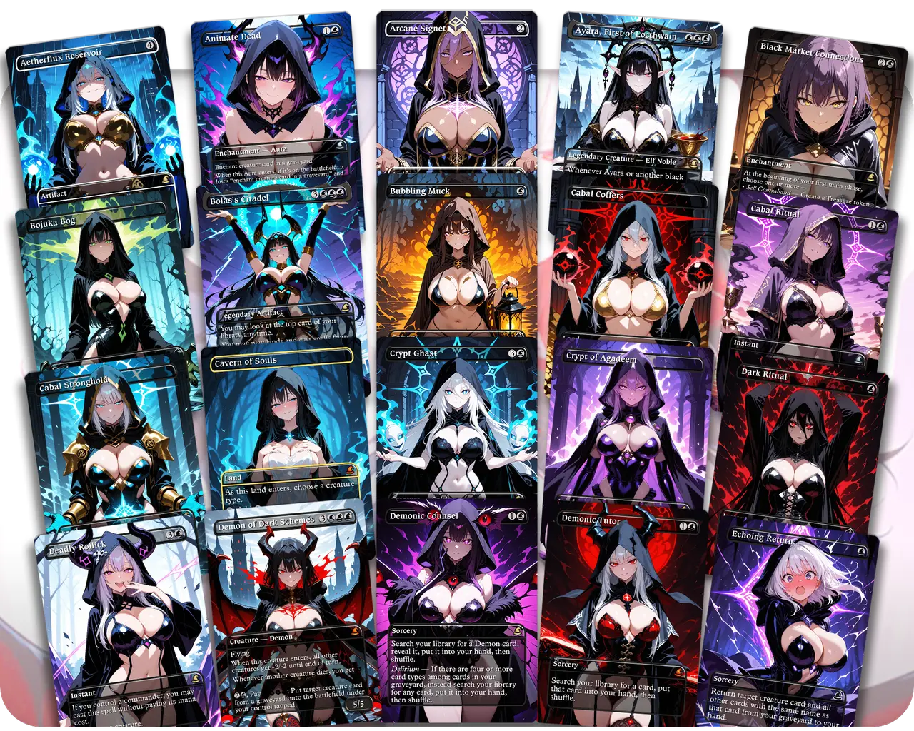 Taborax, Hope's Demise | Occultist Waifus | Commander Deck