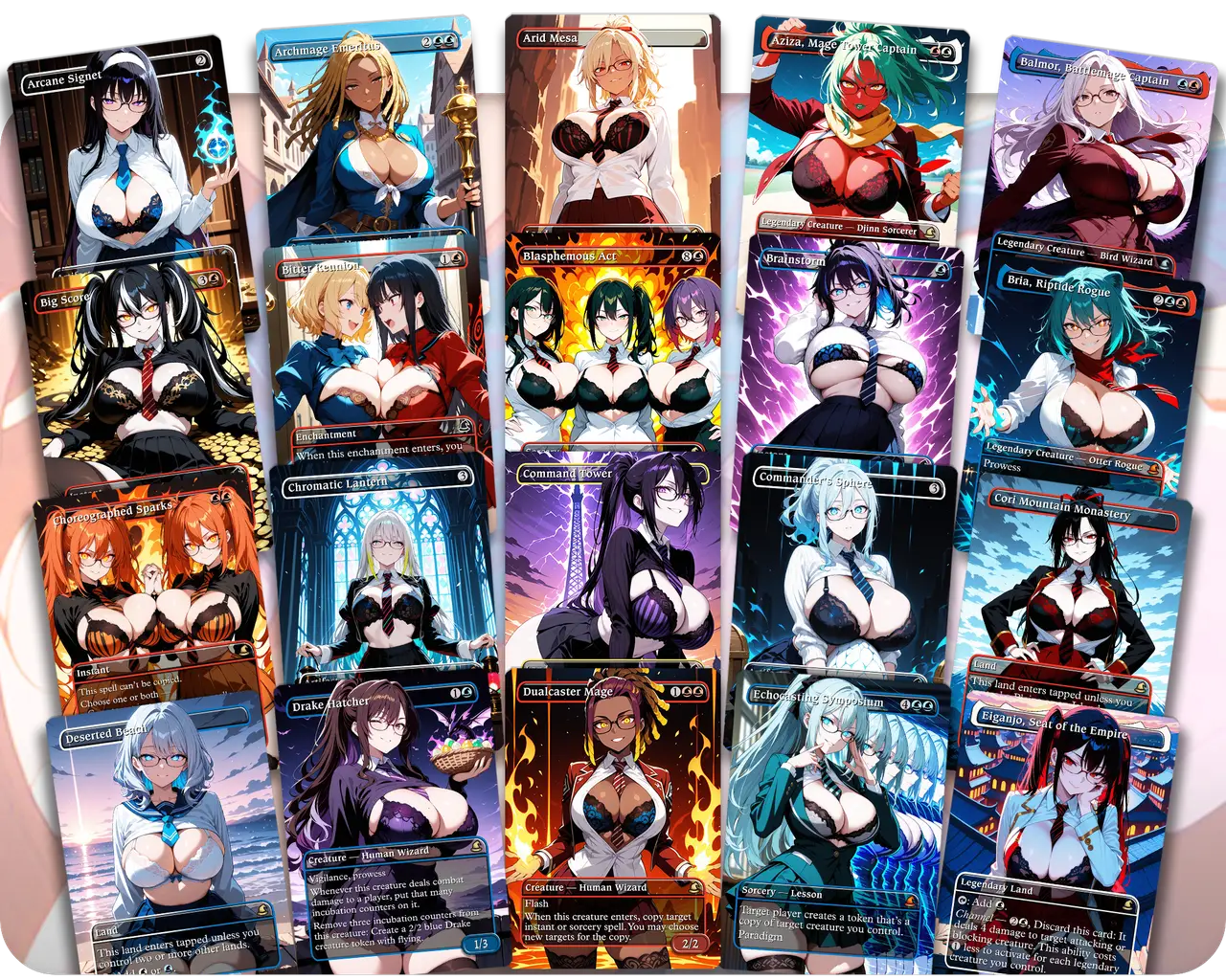 Narset, Enlightened Exile | Academy Waifus | Commander Deck