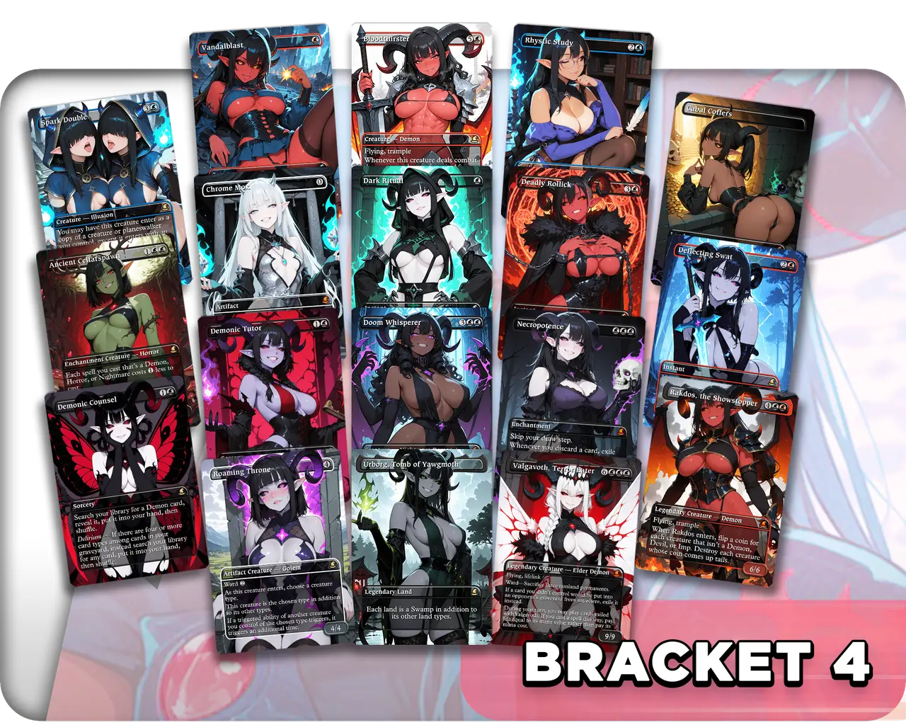 Be'lakor Demon Tribal | Demon Waifus | Upgrade Sets