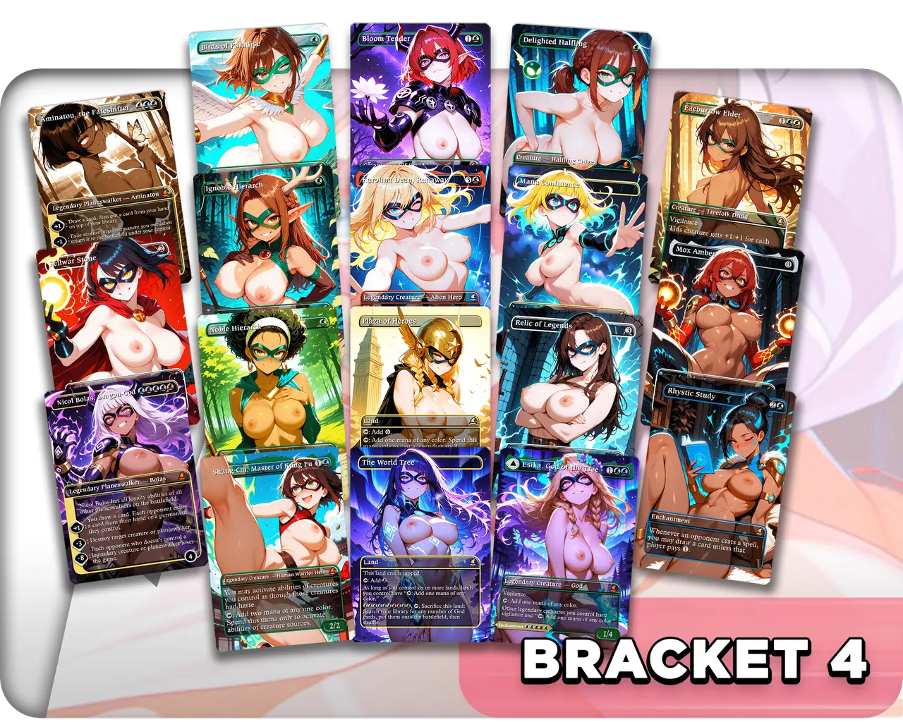 Sisay Superfriends | 18+ NSFW | Superhero Waifus | Upgrade Sets