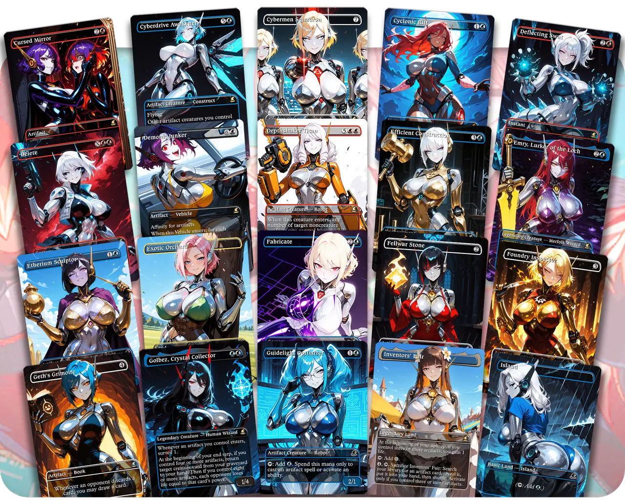 Dr. Eggman | Robot Waifus | Commander Deck
