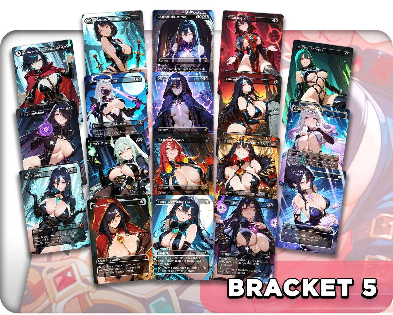 Sephiroth Aristocrats | Evil Waifus | Upgrade Sets