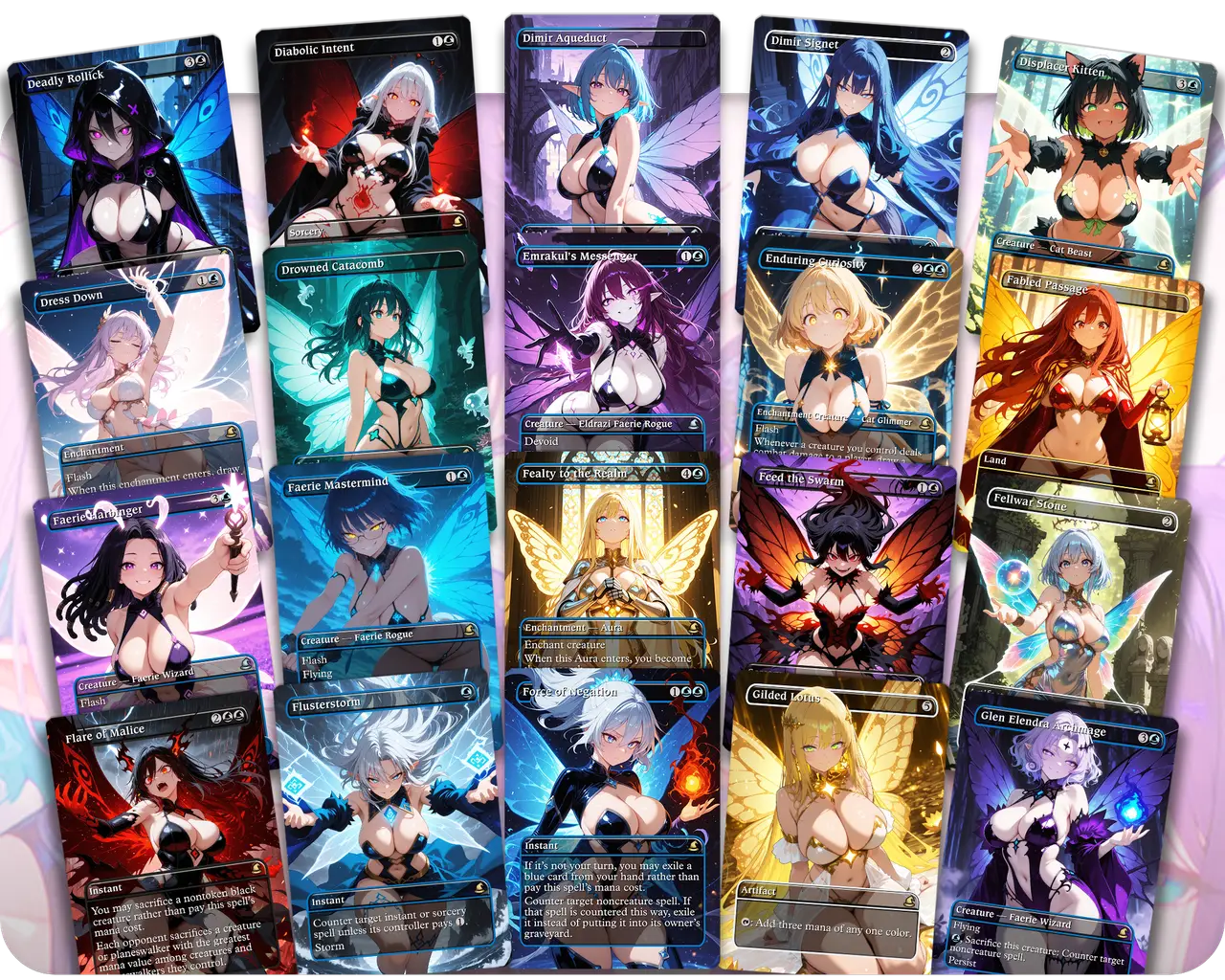 Alela Fairy Tribal | Fairy Waifus | Commander Deck