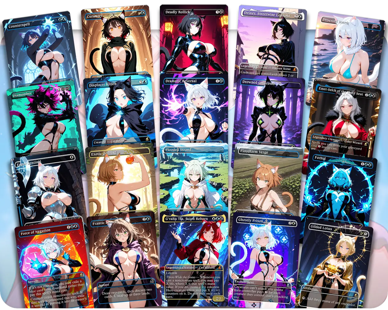 Y'shtola Control Combo | Cat Waifus Theme | Commander Deck