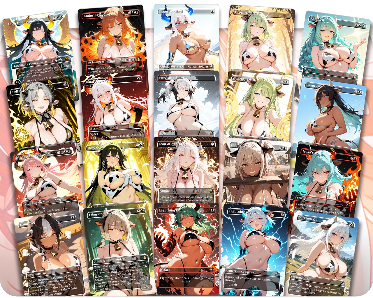 Bruse Tarl Milk Farm | Cow Waifus | Commander Deck