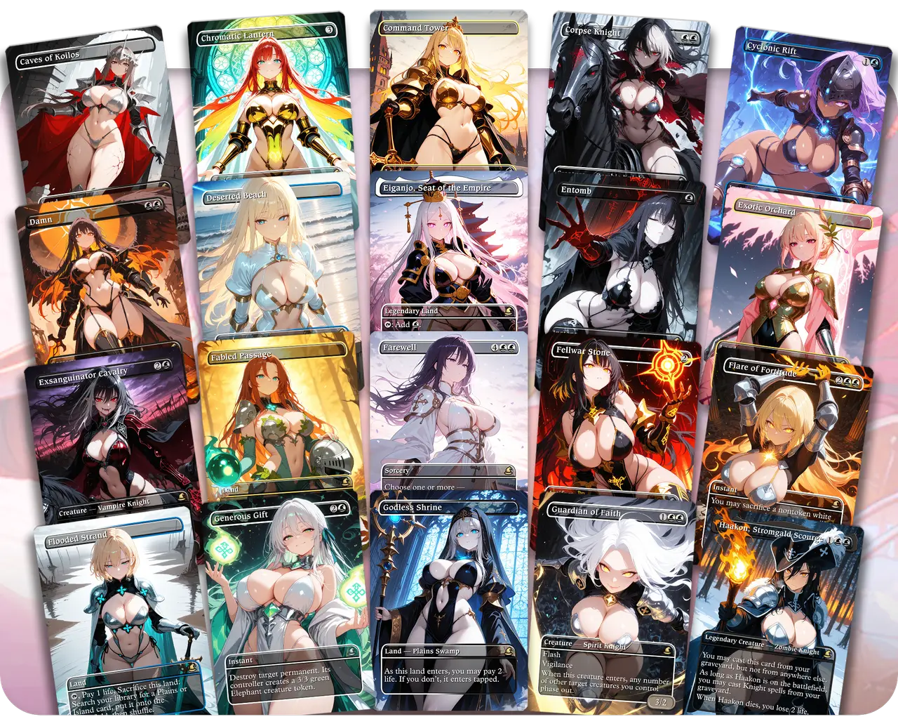 Sidar Jabari Knight Tribal | Knight Waifus | Commander Deck