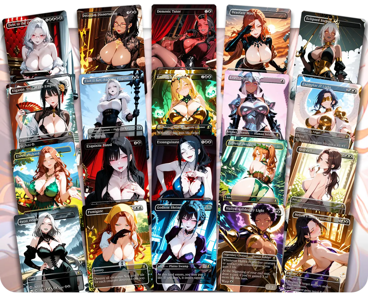 Liesa, Shroud of Dusk | MILF Waifus | Commander Deck