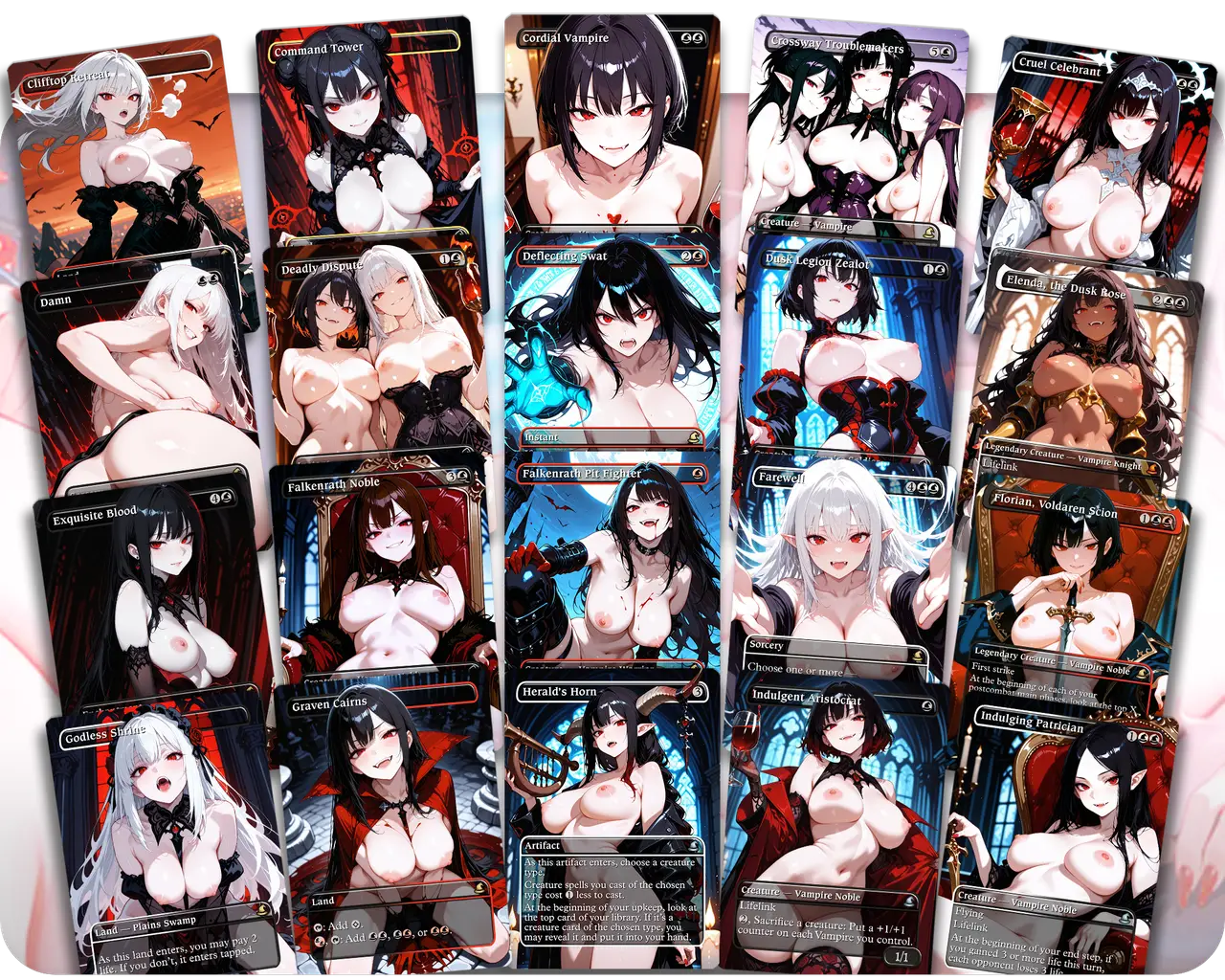 Edgar Markov Tribal | 18+ NSFW | Vampire Waifus | Commander Deck