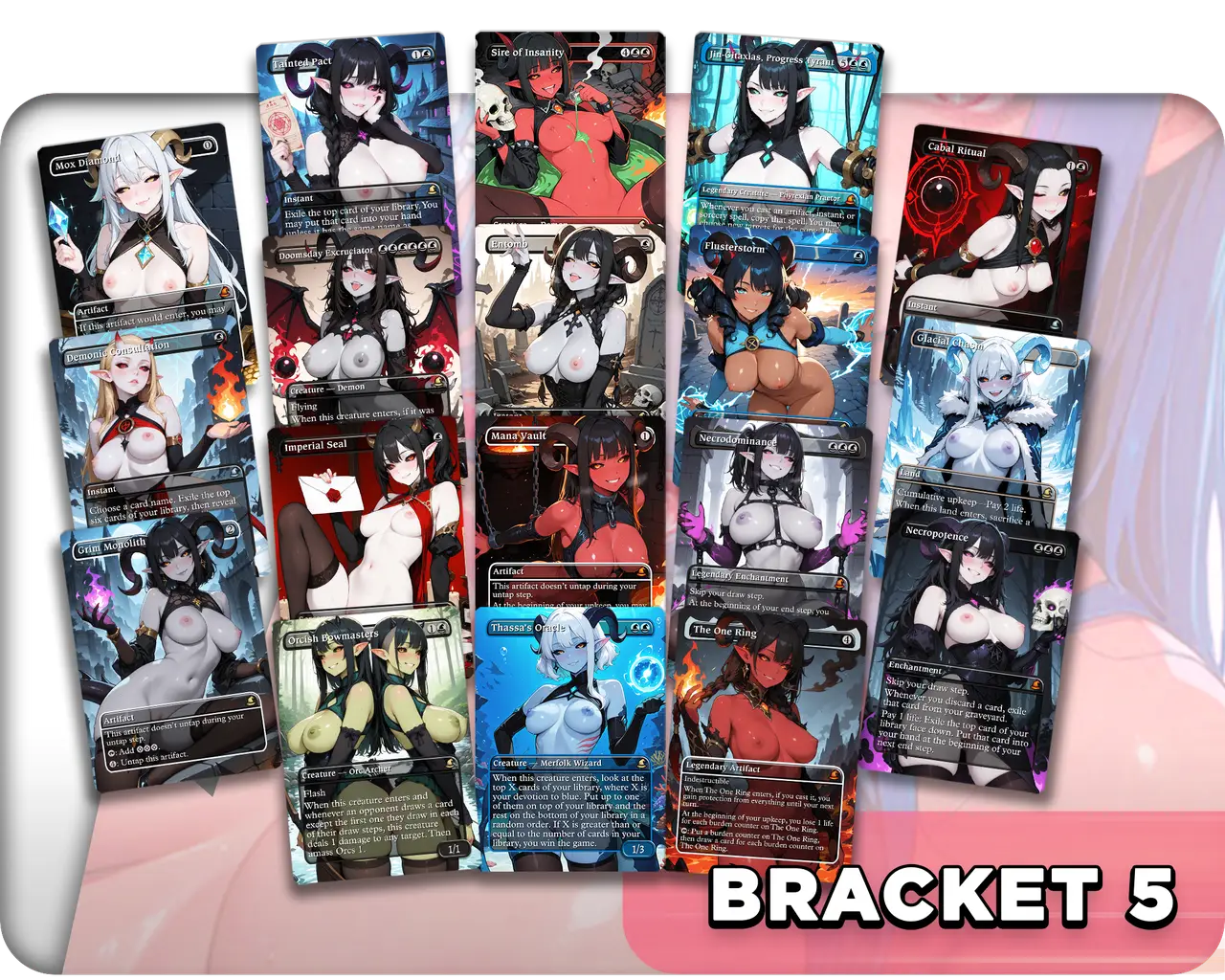 Be'lakor Demon Tribal | 18+ NSFW | Demon Waifus | Upgrade Sets