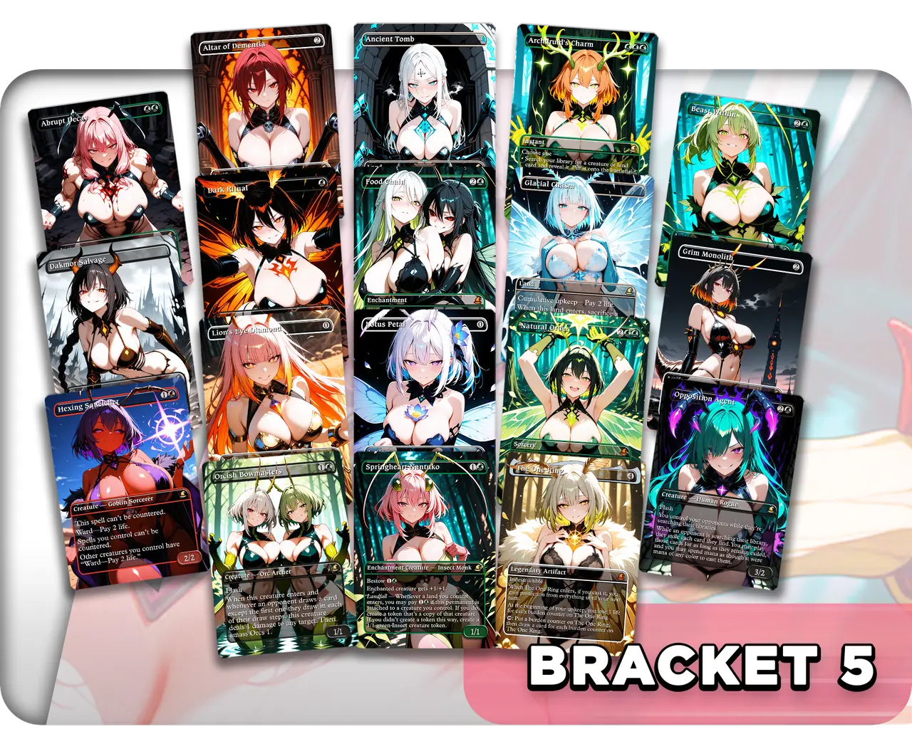 Szarel Insect Tribal | Insect Waifus | Upgrade Sets