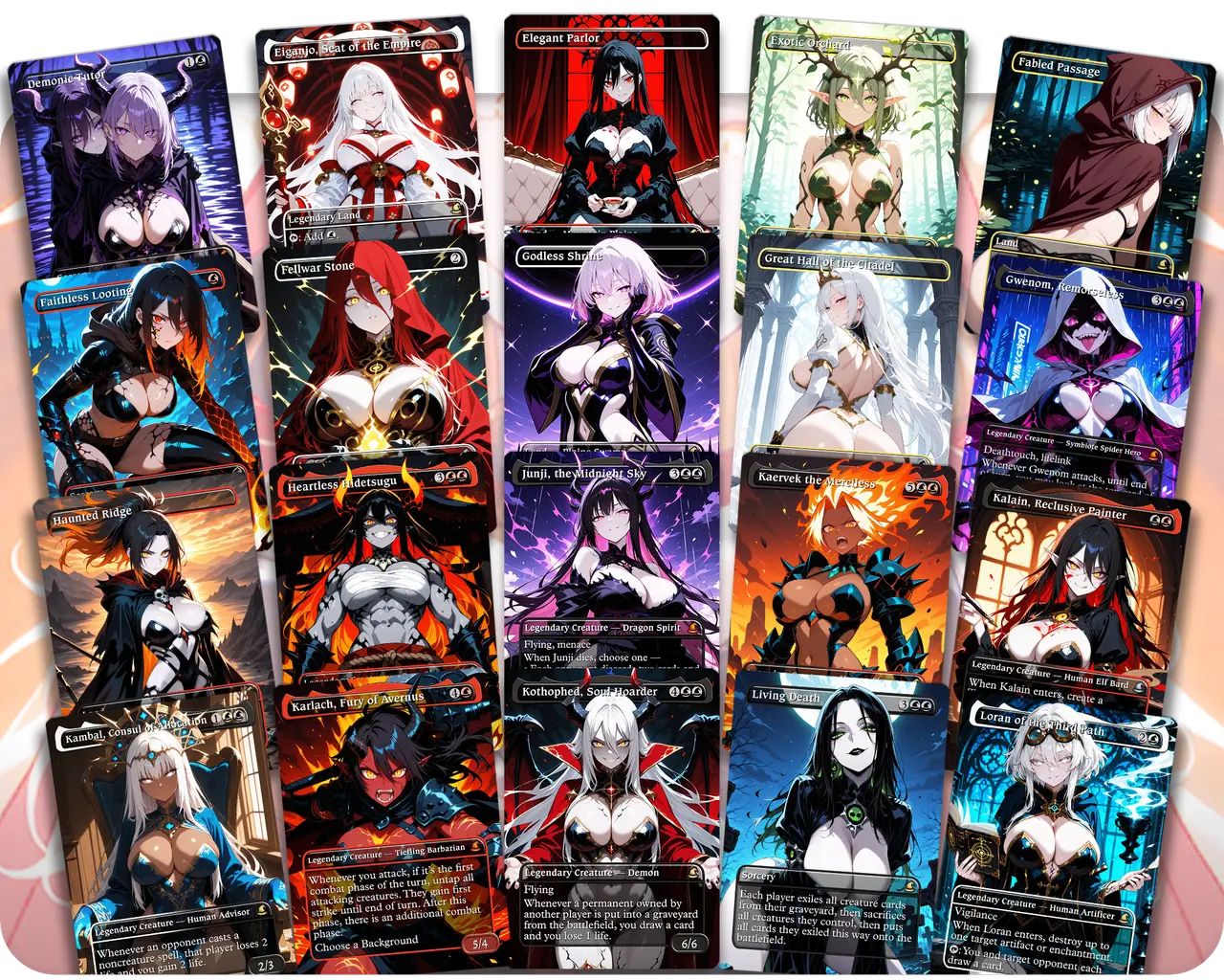 Dihada Bearers of the Curse | Cursed Waifus | Commander Deck
