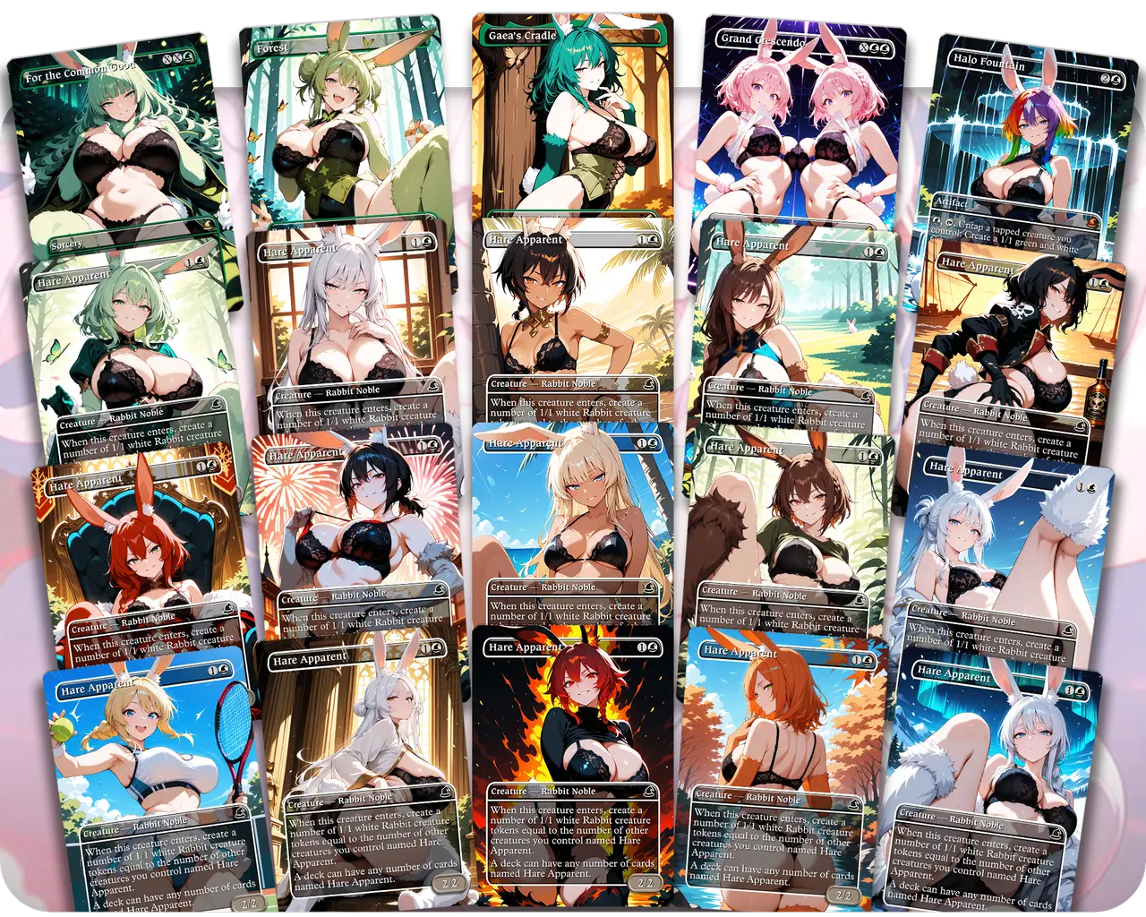 Baylen, the Haymaker | Bunny Waifus | Commander Deck
