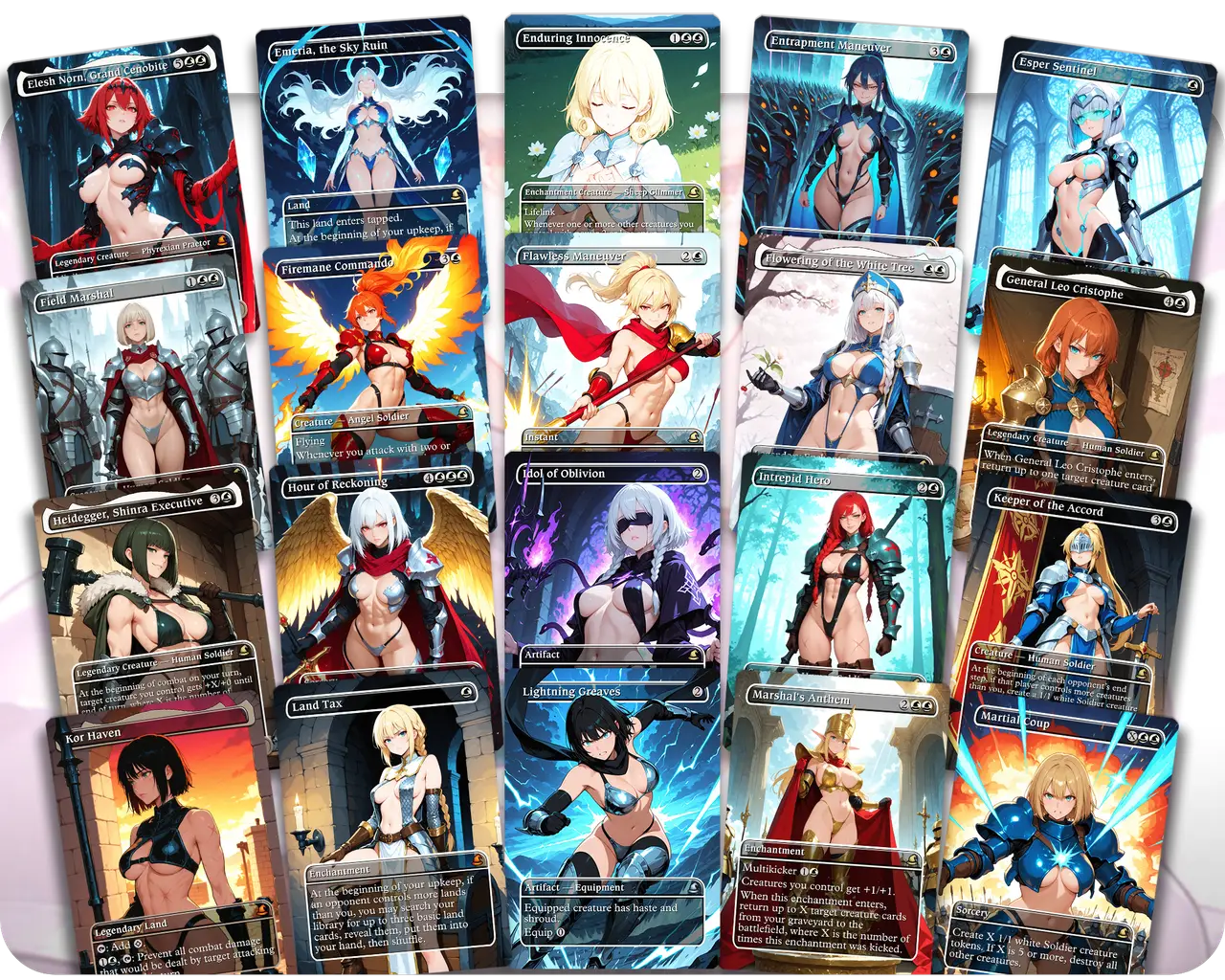 Myrel Soldier Tribal | Warrior Waifus Theme | Commander Deck