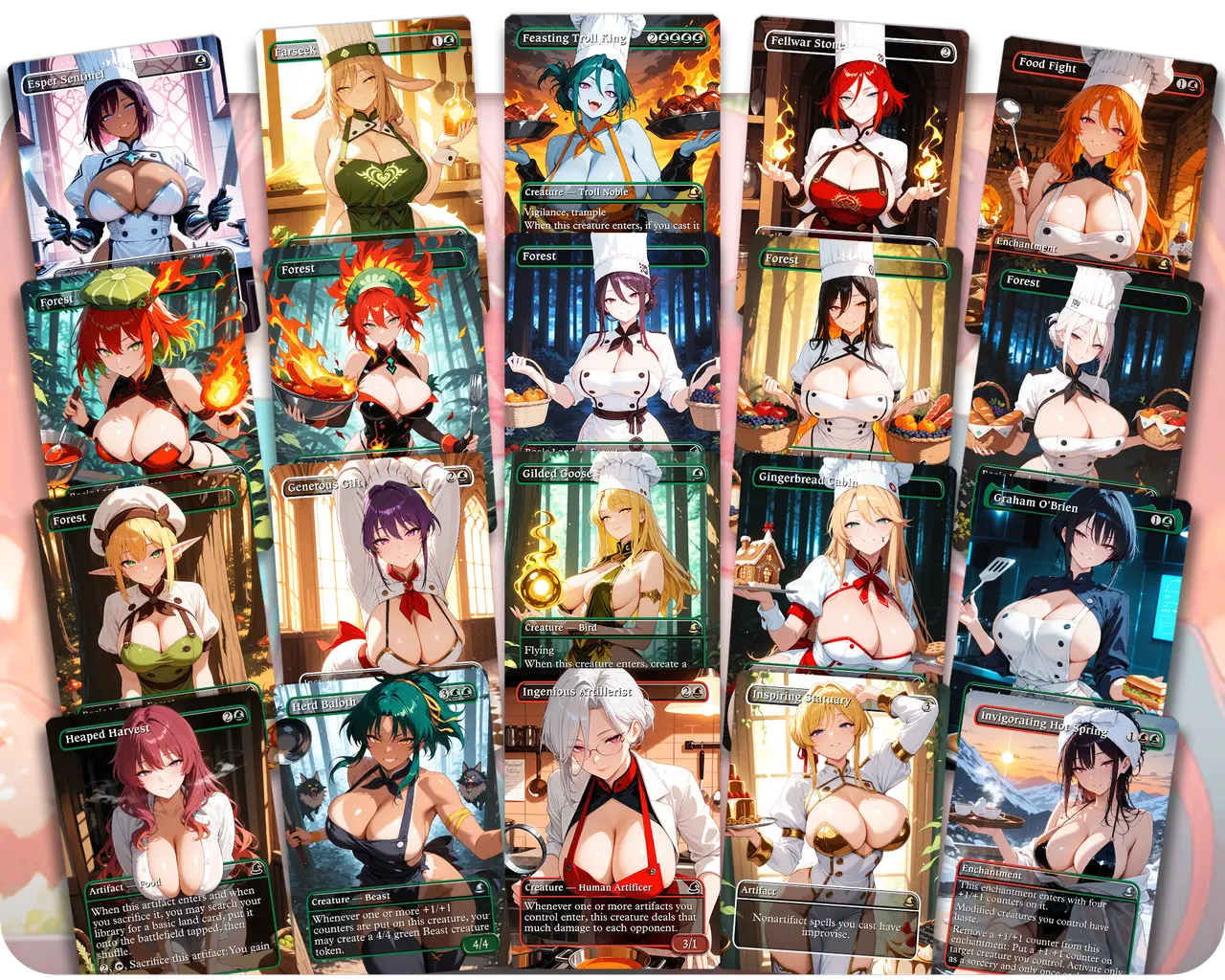 Rocco Chef's Kiss | Cook Waifus | Commander Deck