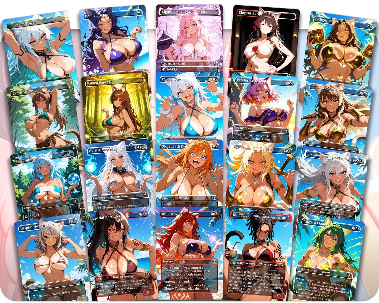 Winota, Joiner of Forces | Feral Summer Waifus | Commander Deck