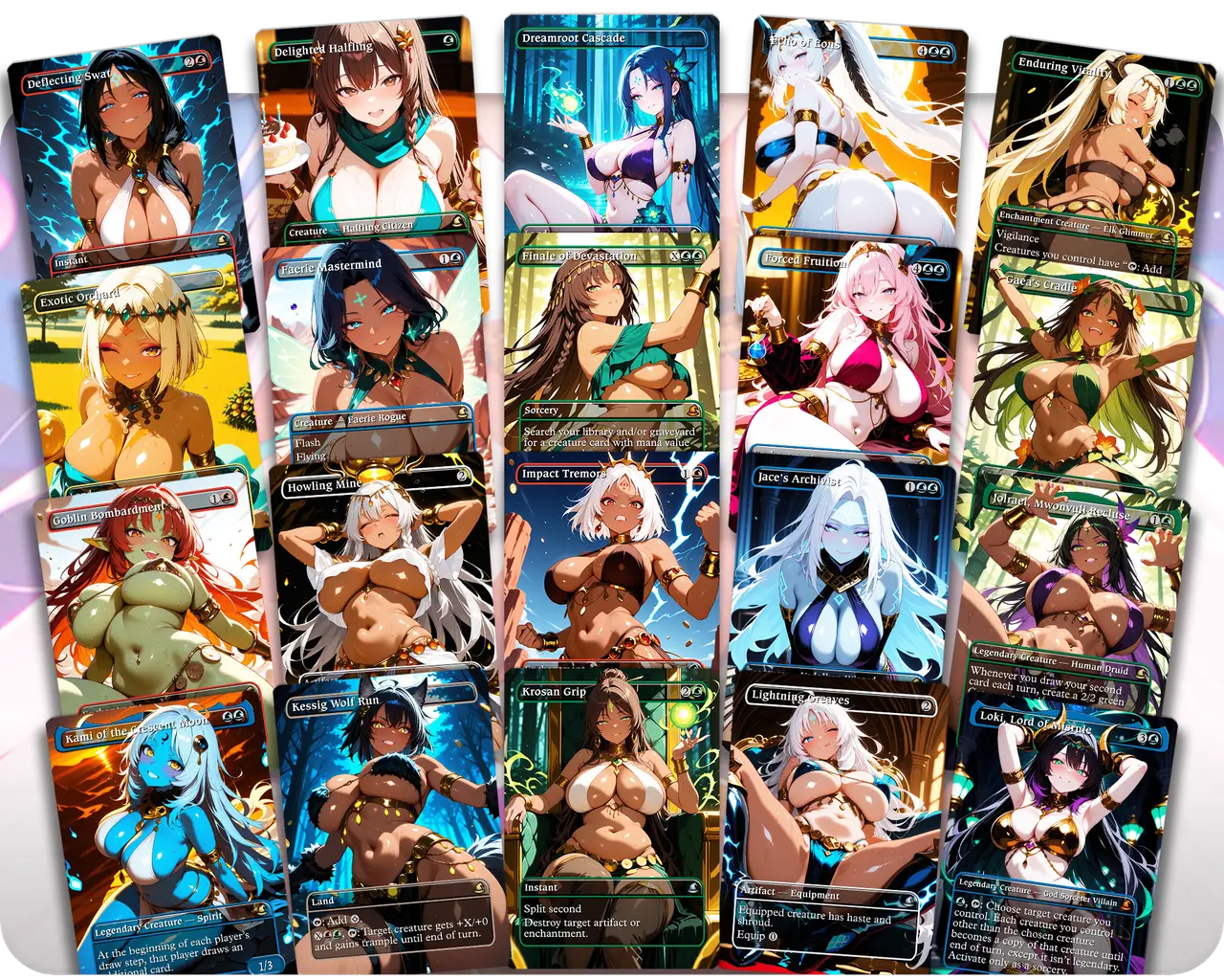 Xyris, the Writhing Storm | Arabian Nights Waifus | Commander Deck