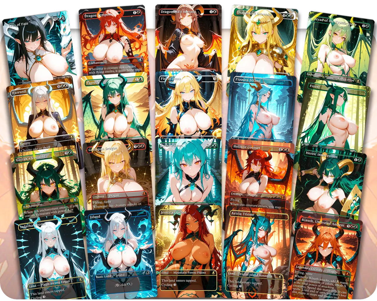 The Ur-Dragon Tribal | 18+ NSFW | Dragon Waifus | Commander Deck