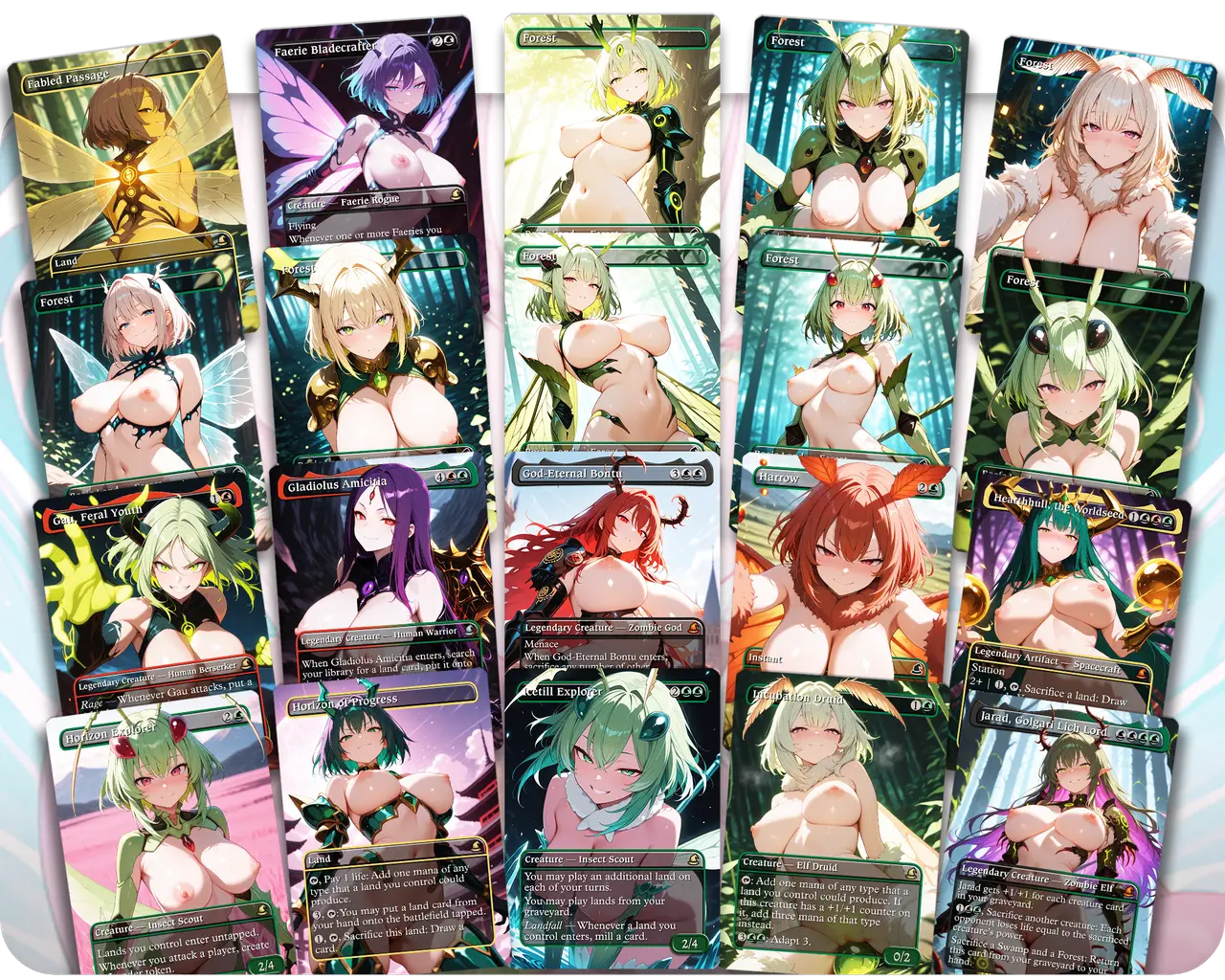Szarel Landfall | 18+ NSFW | Insect Waifus | Commander Deck