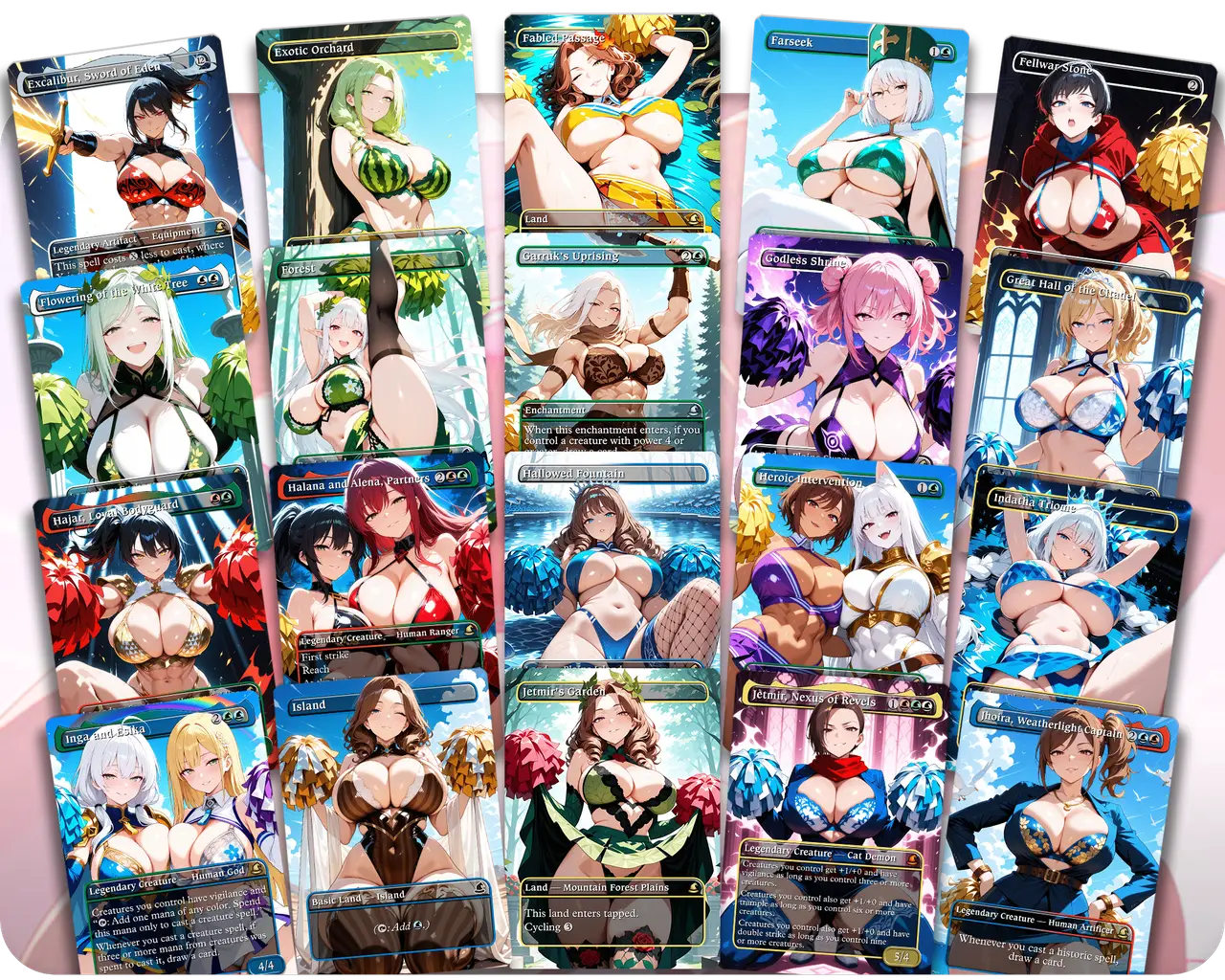 Jodah, The Unifier | Cheerleader Waifus | Commander Deck