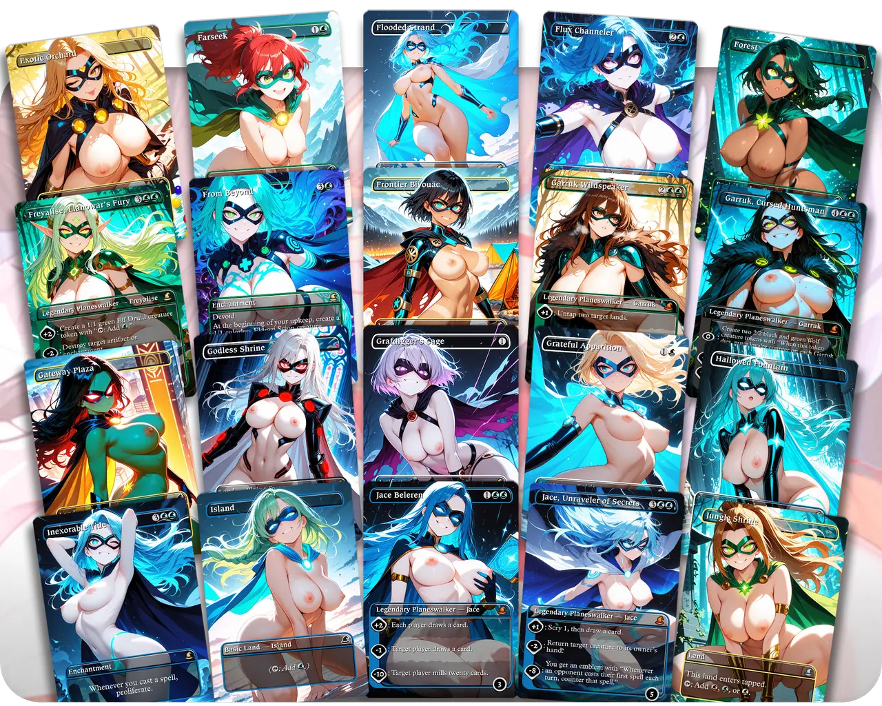 Sisay Superfriends | 18+ NSFW | Superhero Waifus | Commander Deck