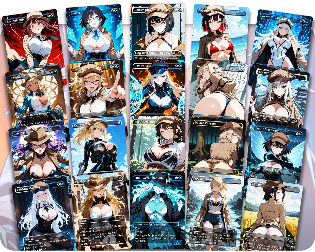 Lavinia, Foil to Conspiracy | Detective Waifus | Commander Deck