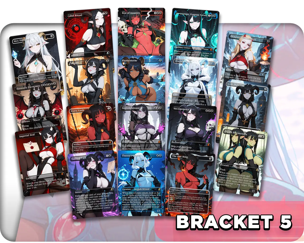 Be'lakor Demon Tribal | Demon Waifus | Upgrade Sets