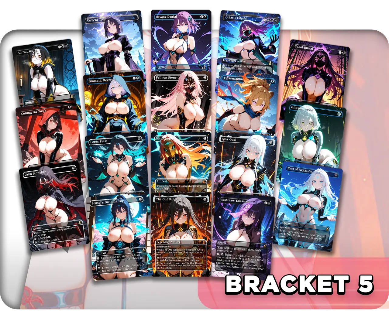 Yuriko Tempo | 18+ NSFW | Ninja Waifus | Upgrade Sets